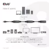 CLUB3D USB 3.2 Gen1 aktives Repeater-Kabel 15 m/ 49.2 ft M/F 28AWG