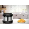 Tefal Uno FF215D Einzel-Fritteuse 1,8 L Standgerät 1600 W Fritteuse Schwarz, Edelstahl