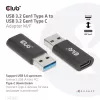 CLUB3D USB 3.2 Gen1 Typ A auf USB 3.2 Gen1 Type C Adapter M/F