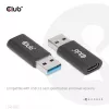 CLUB3D USB 3.2 Gen1 Typ A auf USB 3.2 Gen1 Type C Adapter M/F