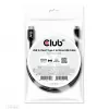 CLUB3D USB 3.2 Gen1 Typ-C-auf-Micro-USB-Kabel M/M 1 m / 3,28 ft