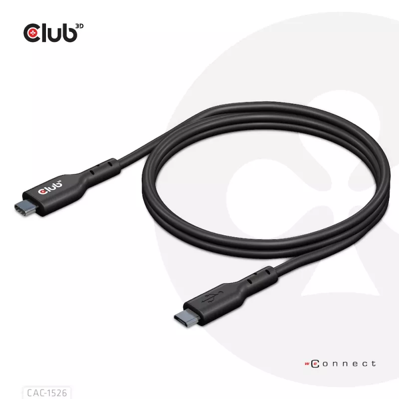 CLUB3D USB 3.2 Gen1 Typ-C-auf-Micro-USB-Kabel M/M 1 m / 3,28 ft