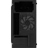 PC-Gehäuse AEROCOOL CS107V2 Mini Tower — Schwarz, microATX/Mini-ITX, 2x120mm Lüfter, 1x3,5 Zoll + 2x2,5 Zoll Einschübe