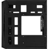 PC-Gehäuse AEROCOOL CS107V2 Mini Tower — Schwarz, microATX/Mini-ITX, 2x120mm Lüfter, 1x3,5 Zoll + 2x2,5 Zoll Einschübe