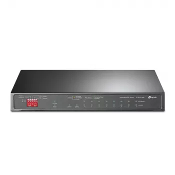 TP-Link TL-SG1210MP Netzwerk-Switch Unmanaged Gigabit Ethernet (10/100/1000) Power over Ethernet (PoE) Schwarz