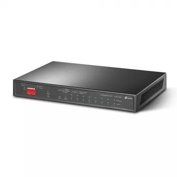 TP-Link TL-SG1210MP Netzwerk-Switch Unmanaged Gigabit Ethernet (10/100/1000) Power over Ethernet (PoE) Schwarz
