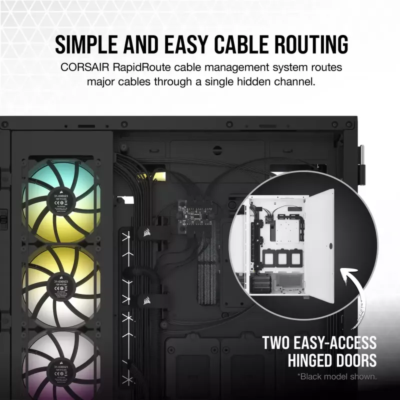 PC-Gehäuse Corsair 7000D AIRFLOW Full Tower Weiß