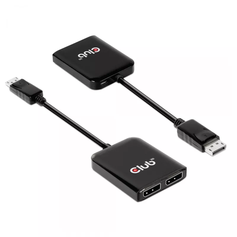 MST Hub DisplayPort 1.4 auf DisplayPort + HDMI 4K60Hz CLUB3D CSV-7220