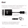 MST Hub DisplayPort 1.4 auf DisplayPort + HDMI 4K60Hz CLUB3D CSV-7220
