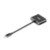 CLUB3D MST-Hub USB3.2 Gen2 Type-C(DP Alt-Mode) auf DisplayPort + HDMI 4K60Hz M/F