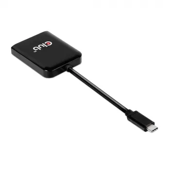 CLUB3D USB3.2 Gen2 Type-C(DP™ Alt-Mode) auf DisplayPort™ Dual-Monitor 4K60Hz M/F MST-Hub