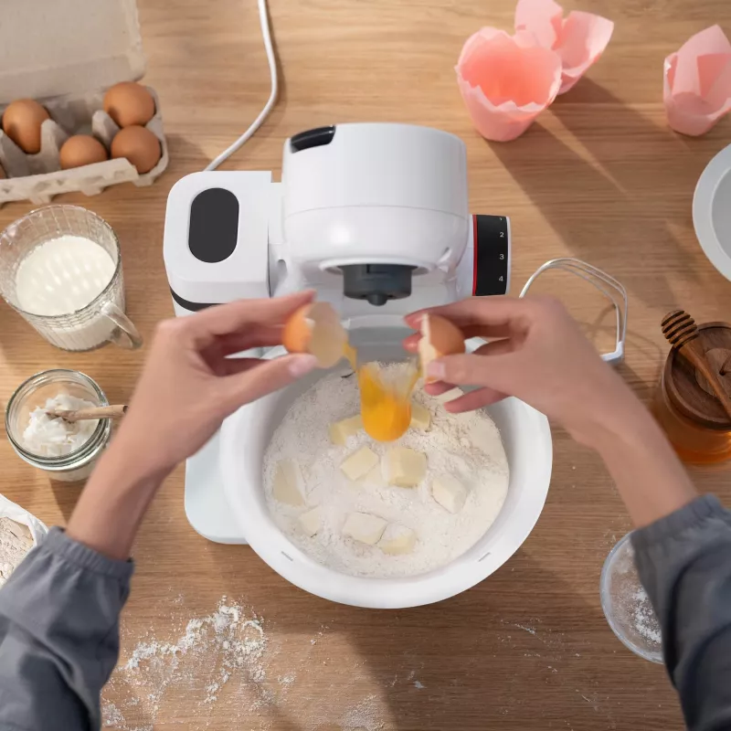 Küchenmaschine Bosch Serie 2 MUMS2AW00 — 700 W, 3,8-L-Schüssel, 4 Geschwindigkeiten, weiß