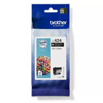 Brother LC424BK Tintenpatrone 1 Stk. Original Schwarz