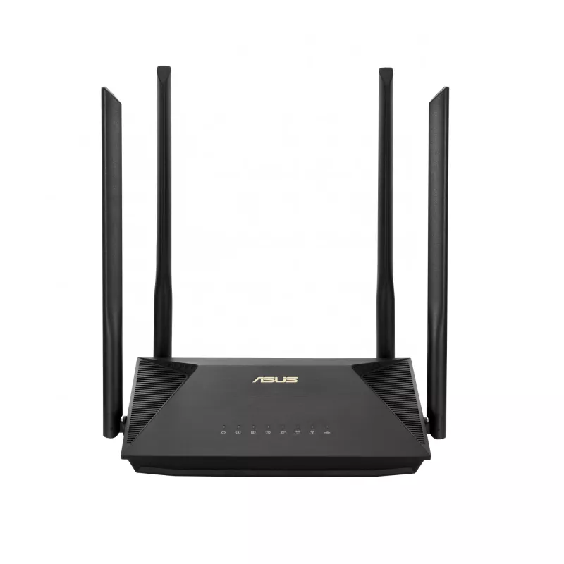 ASUS RT-AX53U Wireless-Router Gigabit Ethernet Dualband (2,4 GHz / 5 GHz) Schwarz