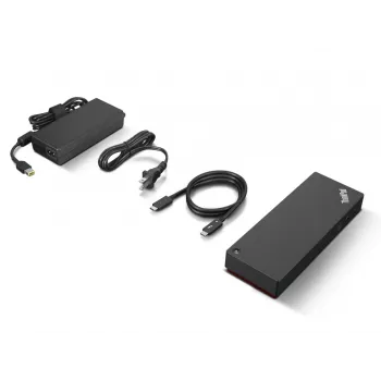 Lenovo ThinkPad Universal Thunderbolt 4 Kabelgebunden Schwarz