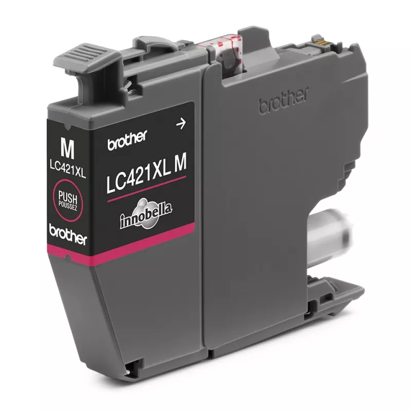 Brother LC-421XLM Tintenpatrone 1 Stück Original High (XL) Yield Magenta