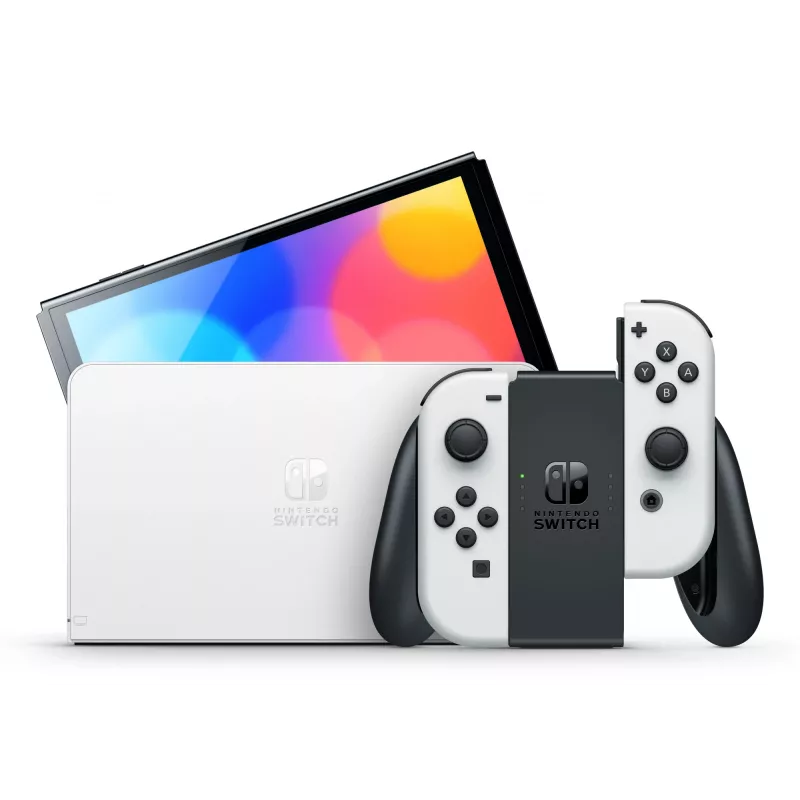 Nintendo Switch OLED, Nintendo Switch, NVIDIA Custom Tegra, Weiß, Analog / Digital, Home-Taste, Ein-/Aus-Taste, Tasten