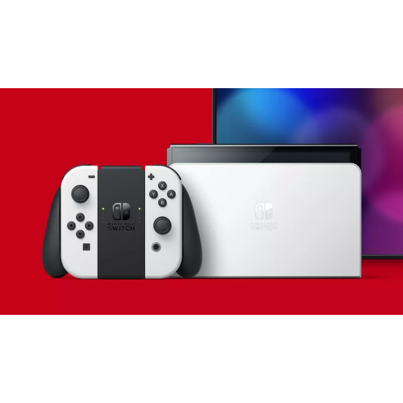 Nintendo Switch OLED, Nintendo Switch, NVIDIA Custom Tegra, Weiß, Analog / Digital, Home-Taste, Ein-/Aus-Taste, Tasten