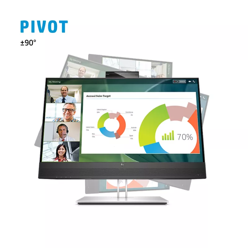 Monitor HP E24mv G4 23,8 Zoll Full HD 1920 x 1080