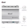 CLUB3D Zertifizierter Thunderbolt™4 Portabler 5-in-1 Hub mit Smart Power