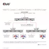 CLUB3D Zertifizierter Thunderbolt™4 Portabler 5-in-1 Hub mit Smart Power