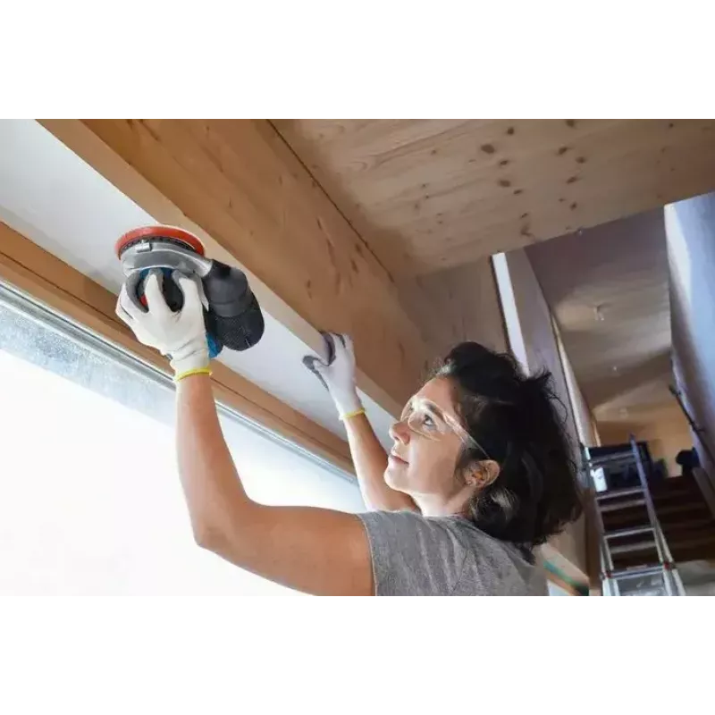 Bosch GEX 18V-125 Professional Exzenterschleifer 10000 U/min 20000 OPM Schwarz, Blau, Grau, Rot
