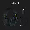 LOGITECH G435 Lightspeed Wireless Gaming Headset - Schwarz