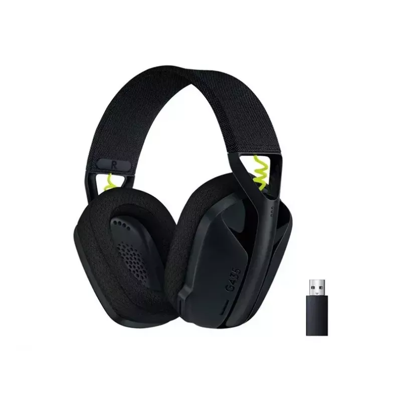 LOGITECH G435 Lightspeed Wireless Gaming Headset - Schwarz