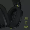 LOGITECH G435 Lightspeed Wireless Gaming Headset - Schwarz