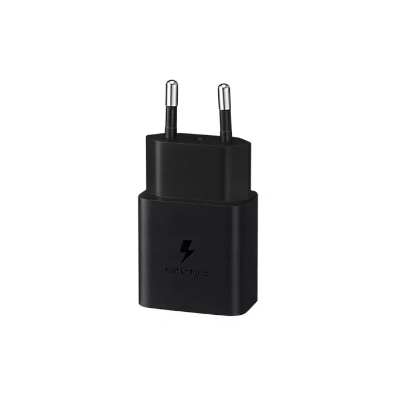 Mobiles Ladegerät Samsung EP-T1510XBEGEU, 1 USB-C-Anschluss, 9V/1.67A-Ausgang, 1 m Kabel, schwarz