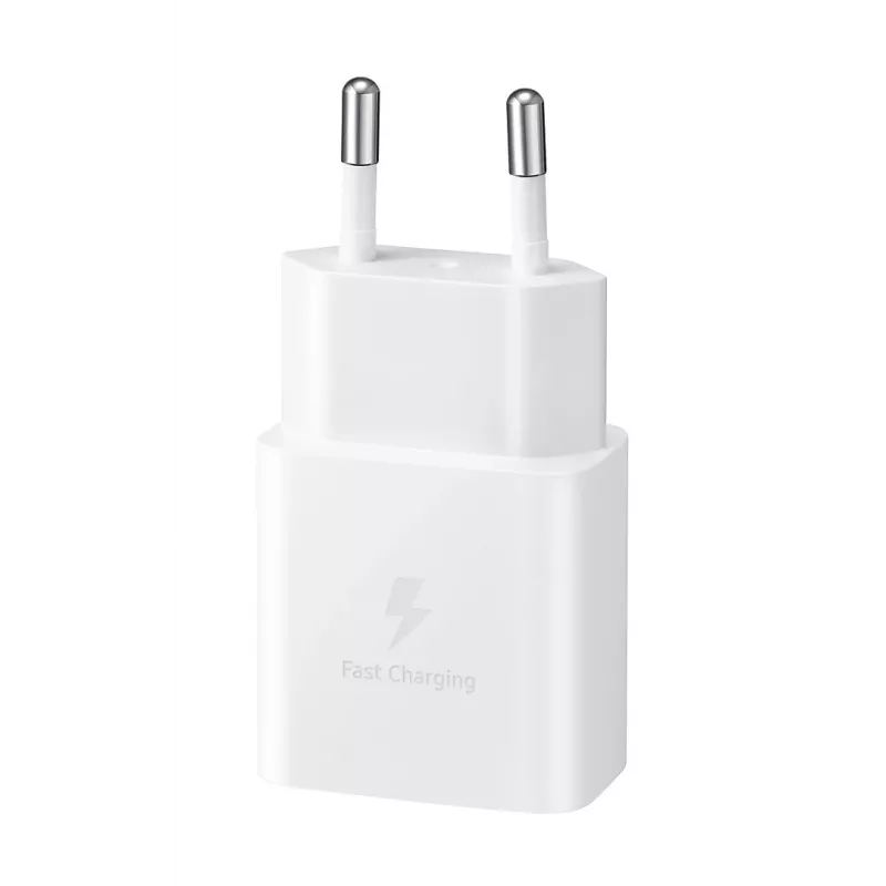 AC Indoor Fast Charger Samsung EP-T1510XWEGEU, USB-C 1-Port, 5–9 V, 1 m Kabel, Weiß