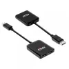 CLUB3D Multi Stream Transport (MST) Hub DisplayPort 1.4 auf HDMI Dual Monitor 4K60Hz M/F