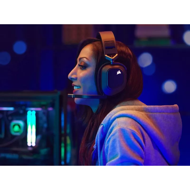 CORSAIR Gaming Headset HS80 - Wireless - Carbon
