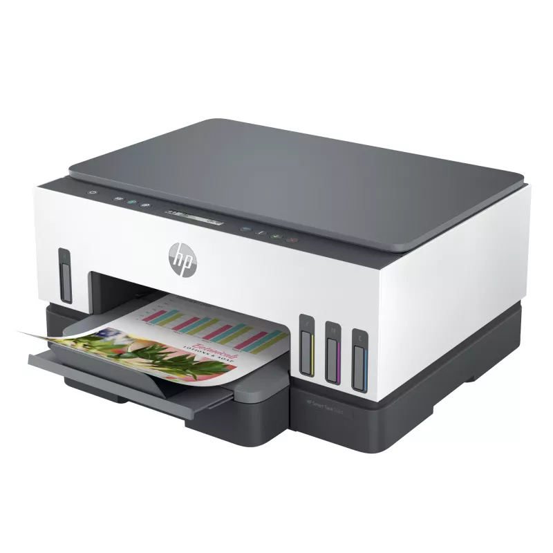 HP Smart Tank 7005 Wireless All-in-One Farbdrucker, beidseitiger Druck; Kopierer, Scanner