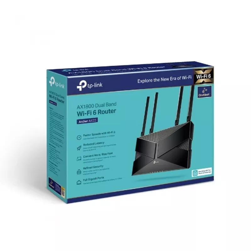 Tischrouter TP-Link Archer AX1800 Dual-Band Wi-Fi 6