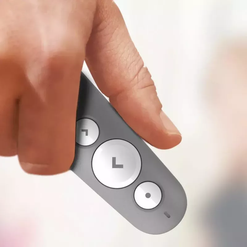LOGITECH R500 Laser Präsentationsfernbedienung Grau