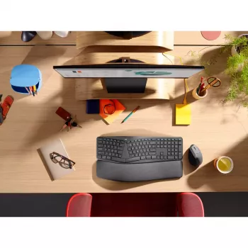LOGITECH Ergo K860 - Kabellose Split-Tastatur Business Graphite Qwerty Pan Nordic