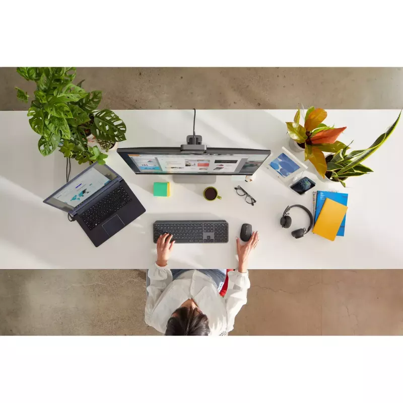 LOGITECH MX Keys For Business - Graphite - Dänisch/ Norwegisch/ Schwedisch/ Finnisch Qwerty