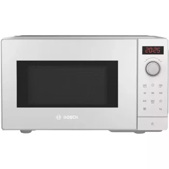 Solo-Mikrowelle Bosch Serie 2 FFL023MW0 — 800 W, 20 L, 5 Leistungsstufen, 270 mm Drehteller, weiß