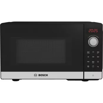 Bosch Serie 2 FEL023MS2 Mikrowelle Schwarz, Edelstahl Solo-Mikrowelle Tischgerät 20 L 800 W
