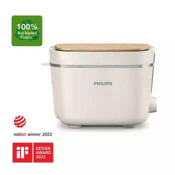 Toaster Philips HD2640/10 Eco Conscious Edition, 2-Scheiben, 830 W, weiß