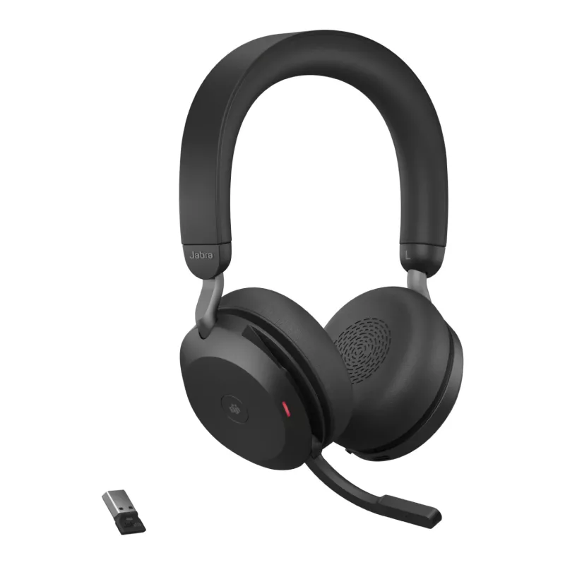 Jabra Evolve2 75 - USB-A MS Teams - Schwarz