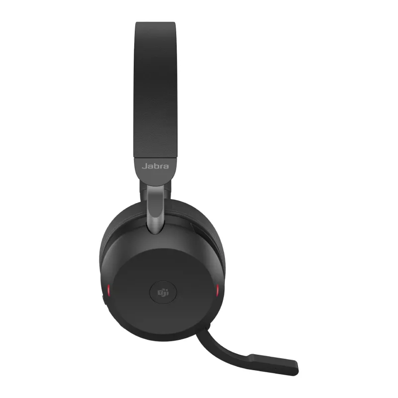 Jabra Evolve2 75 - USB-A MS Teams mit Tischständer - Schwarz