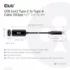 CLUB3D USB Gen2 Typ-C-auf-Typ-A-Kabel 10Gbps M/F 5m/16.4ft