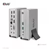 Docking Station CLUB3D CSV-1568 Metallgehäuse USB Gen2 Type-C USB Gen2 Type-A HDMI DP VGA RJ45 120W