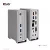 Docking Station CLUB3D CSV-1568 Metallgehäuse USB Gen2 Type-C USB Gen2 Type-A HDMI DP VGA RJ45 120W