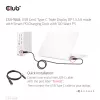 Docking Station CLUB3D CSV-1568 Metallgehäuse USB Gen2 Type-C USB Gen2 Type-A HDMI DP VGA RJ45 120W