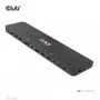 CLUB3D USB Gen1 Type-C Triple Display DP Alt Mode Displaylink Dynamic PD Charging Dock mit 120-Watt-Netzteil