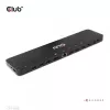 CLUB3D USB Gen1 Type-C Triple Display DP Alt Mode Displaylink Dynamic PD Charging Dock mit 120-Watt-Netzteil