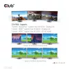 CLUB3D USB Gen1 Type-C Triple Display DP Alt Mode Displaylink Dynamic PD Charging Dock mit 120-Watt-Netzteil